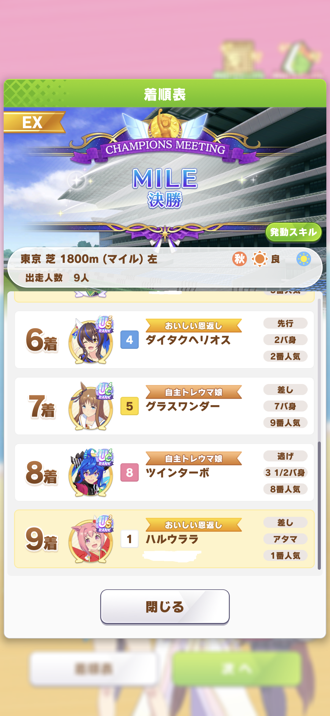 【ウマ娘】凱旋門チャンミの報酬に不満爆発…「他人がプラチナと3000石貰えるのは嫌」