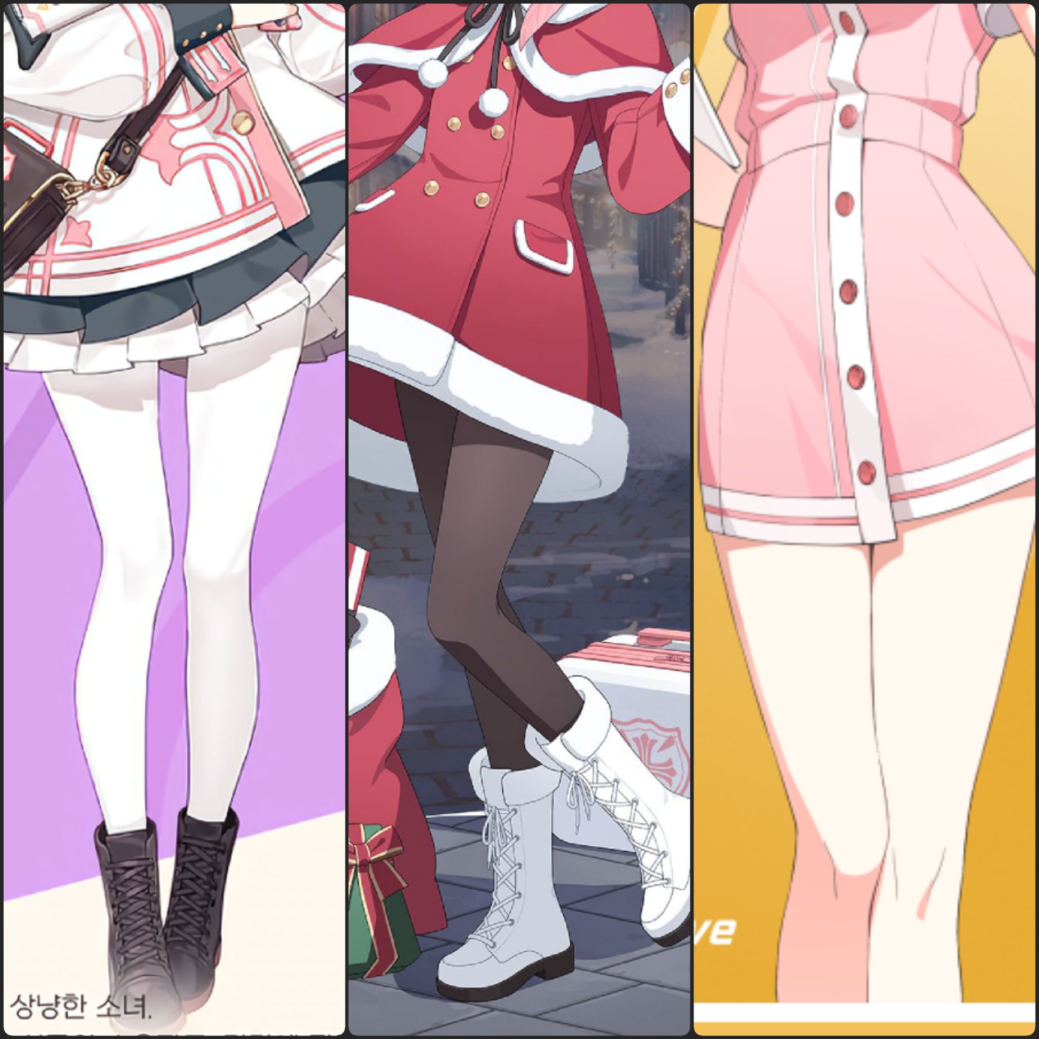 【ブルアカ】ピンクナースはえっちなのにサンタコスは平ら…という落差にツッコミｗ